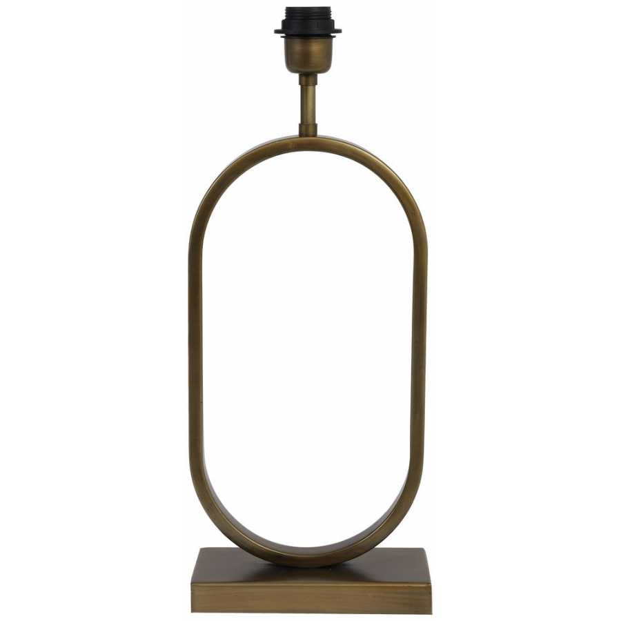 Light and Living Jamiri Table Lamp Base Bronze Naken Interiors